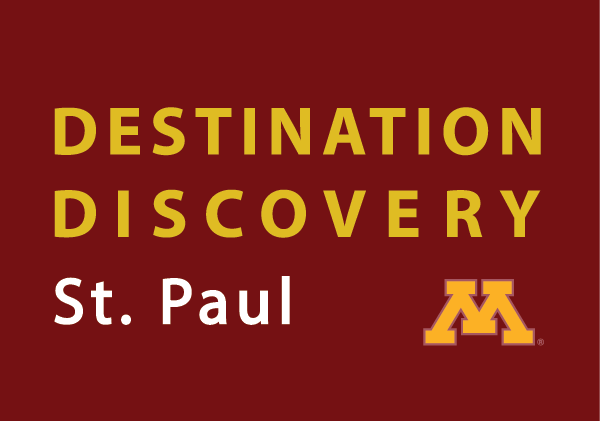 Destination Discovery Sticker Logo